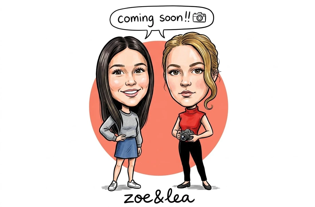 smileonx wall Karikatur: Zoe & Lea